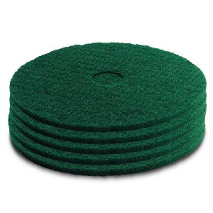 Karcher Medium Hard Green Floor Pads 430mm - Box 5 Karcher Medium Hard Green Floor Pads 430mm - Box 5